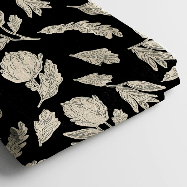 Poly Cotton Digital Printed Fabric, 44 Inches, Soft & Lightweight For Women Clothing