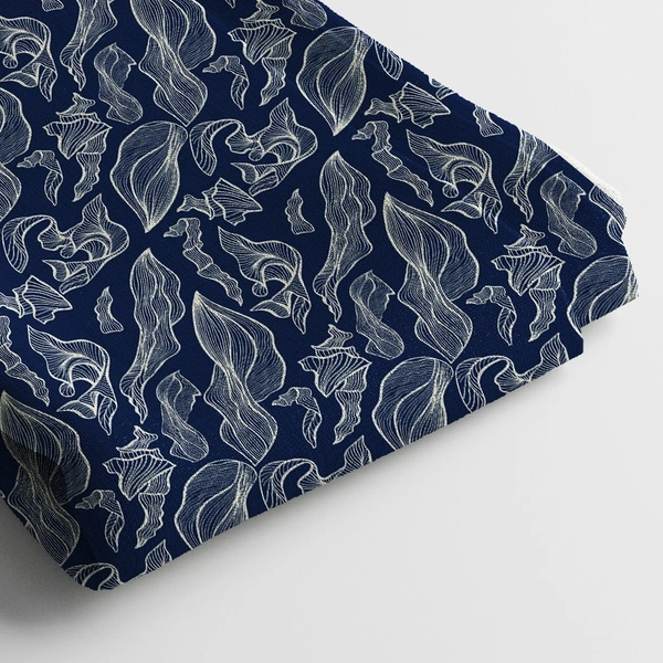 Arihant Creations Poly Cotton Digital Printed Fabric, 44 Inches, Soft & Lightweight - Poly Cotton