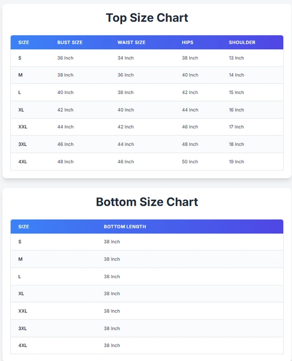 Arihant Creations Women's Cotton Kurta Pant Dupatta Set - XXL