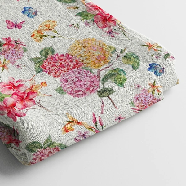 Arihant Creations Georgette Digital Print Fabric  | 44 Width, Unstitched - Georgette