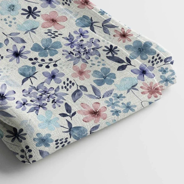Arihant Creations Rayon Digital Print Fabric 2.5 MTR | 44 Width, Poly Blend, Unstitched - Rayon 2.5 MTR