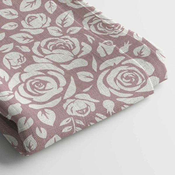 Arihant Creations Rayon Digital Print Fabric 2.5 MTR | 44 Width, Poly Blend, Unstitched - Rayon 2.5 MTR