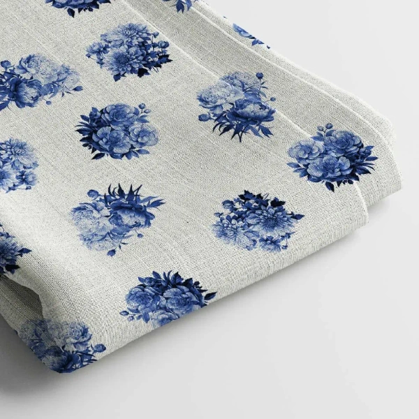 Arihant Creations Rayon Digital Print Fabric 2.5 MTR | 44 Width, Poly Blend, Unstitched - Rayon 2.5 MTR