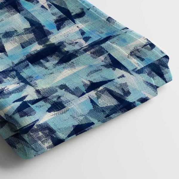 Arihant Creations Rayon Digital Print Fabric, 44 Inches Width, Soft, Lightweight, Durable - Rayon