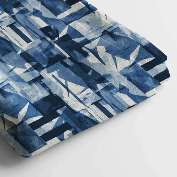 Arihant Creations Rayon Digital Print Fabric  | Poly Blend, Unstitched, 44 Width - Rayon