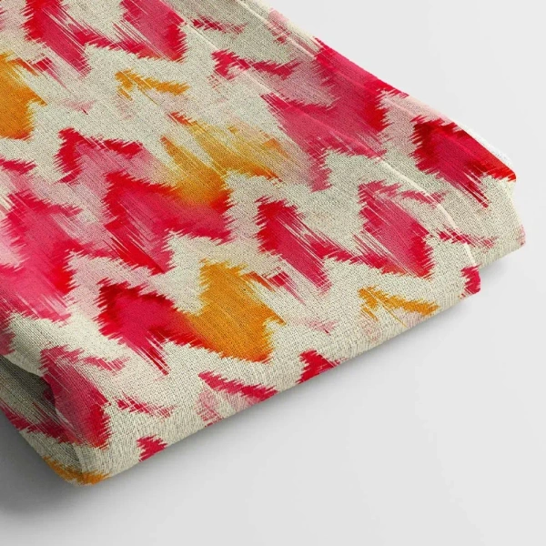Arihant Creations Rayon Digital Printed Fabric, 44 Inches Width, Soft, Lightweight, Durable - Rayon