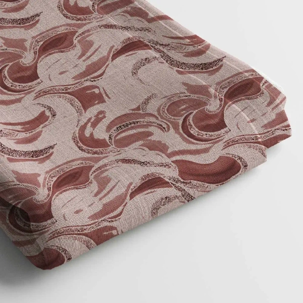Arihant Creations Poly Rayon Digital Printed Fabric 44 Inches Soft Lightweight For Women Clothing - Rayon