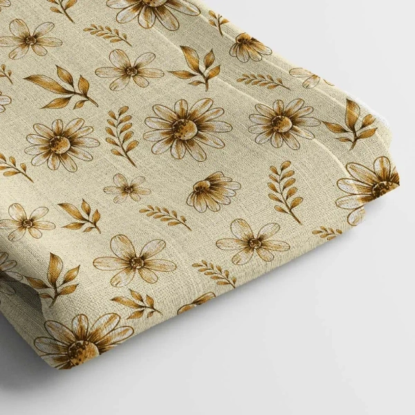 Arihant Creations Rayon Digital Printed Fabric, 44 Inches Width, Soft & Lightweight, Durable - Rayon