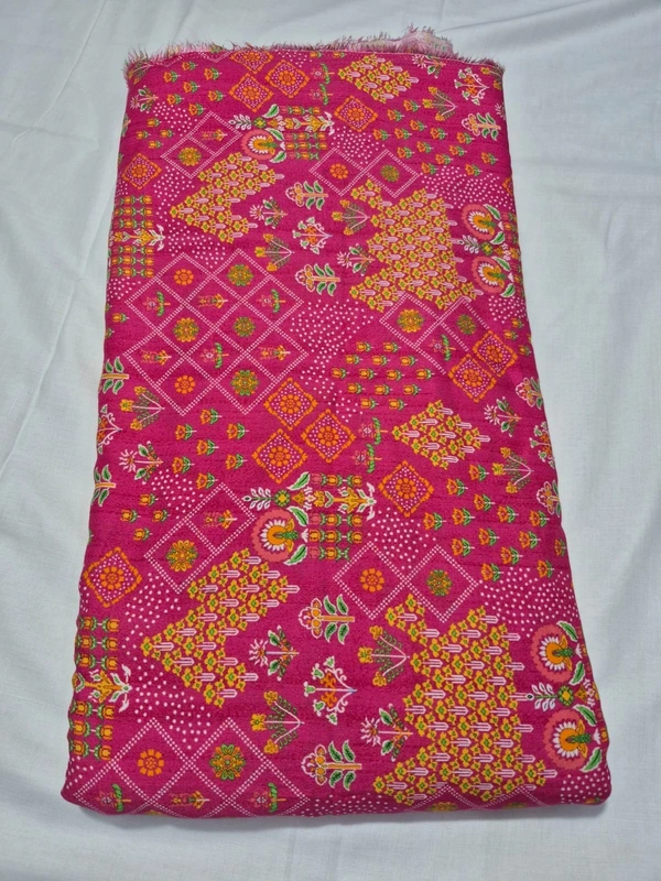 Arihant Creations Pure Viscose Rayon Digital Printed Fabric, 2.5 MTR CUT, Unstitched, Soft & Lightweight - Pure Viscose Rayon