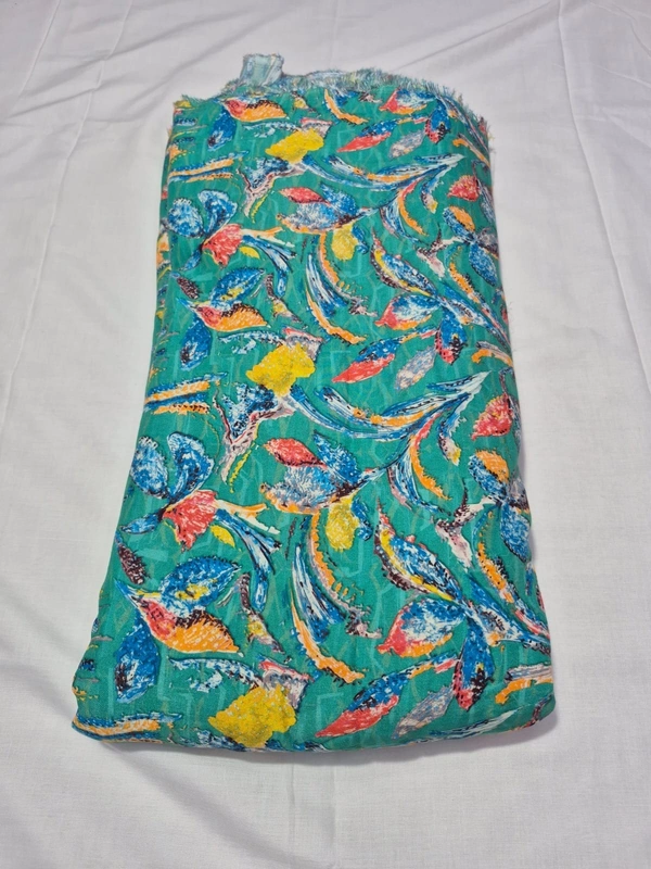 Arihant Creations Pure Viscose Rayon Digital Printed Fabric, 2.5 MTR CUT, Unstitched, Soft & Lightweight - Pure Viscose Rayon