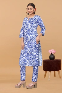 Arihant Creations Women's Cotton Digital Printed Co-Ord Set - Stylish, Breathable & Ready-to-Wear - L