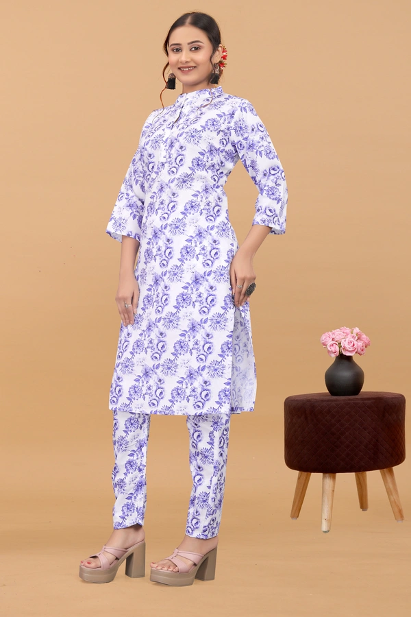 Arihant Creations Women's Cotton Digital Printed Co-Ord Set - Stylish, Breathable & Ready-to-Wear - L