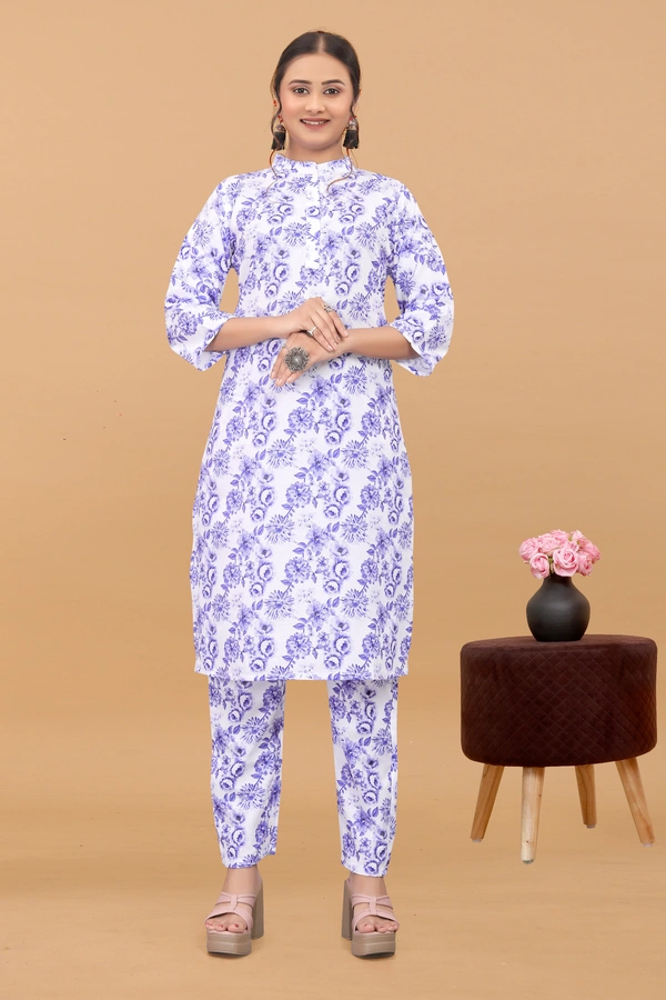 Arihant Creations Women's Cotton Digital Printed Co-Ord Set - Stylish, Breathable & Ready-to-Wear - L