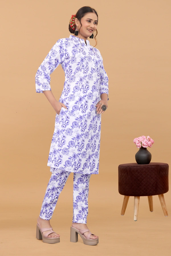 Arihant Creations Women's Cotton Digital Printed Co-Ord Set - Stylish, Breathable & Ready-to-Wear - L