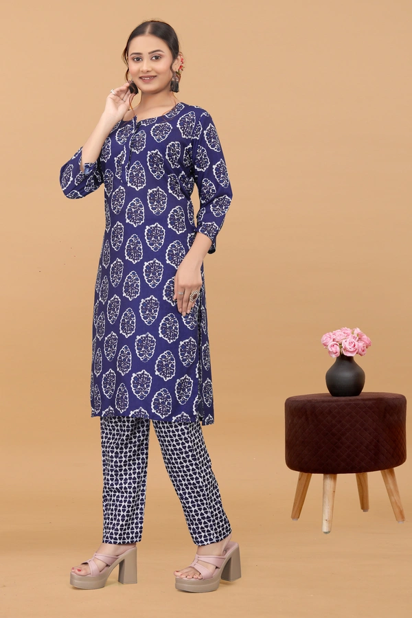 Arihant Creations Women's Cotton Digital Printed Kurta Pant Set - Soft, Breathable & Ready-to-Wear - XL