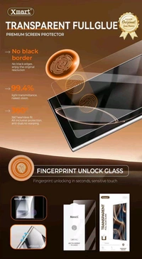 XMART Xmart Anti Dust Clear Full Glue Tempered Glass  - IPhone 17 Pro