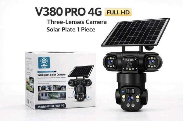 V380 Pro 4G Full HD Solar Camera