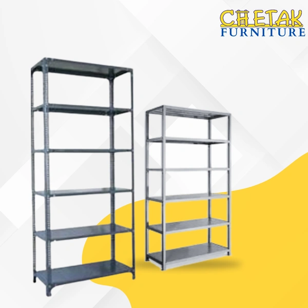 Chetak Furniture Chetak Steel rack - With Support