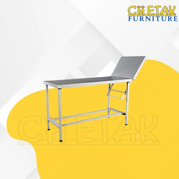 Chetak Furniture Patient Examination table - Storm Dust