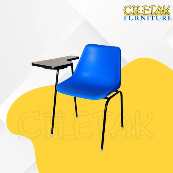 Chetak Furniture Writing chair with Table Pad