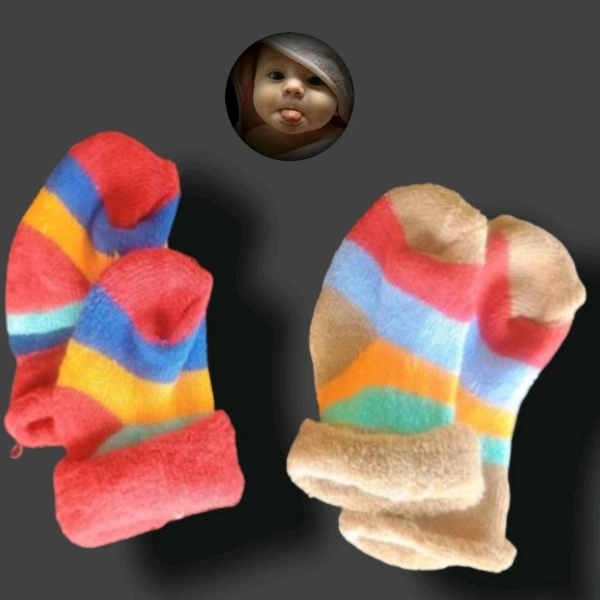 Baby Cotton Socks (Moja) | Pack Of 2