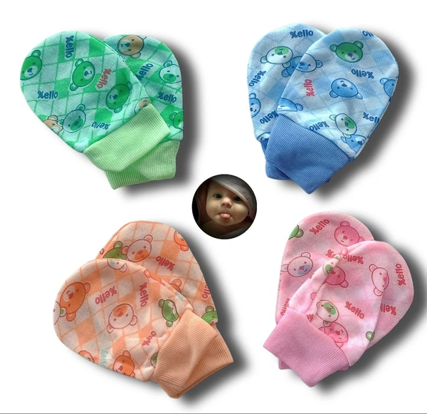 Baby Mitten | Pack Of 4 Sets