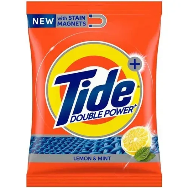 Tide Plus Detergent Washing Powder - Extra Power Lemon & Mint, 1 kg - 1 Kg