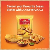 Aashirvaad, 100% Chana Dal Besan, 500g - 500 Gm