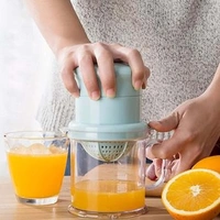 Juicer Squeezer Mini Hand Press orange Fruit Multipurpose Plastic Kitchen Tool