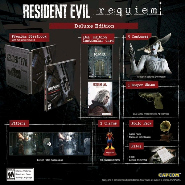 RESIDENT EVIL REQUIEM DELUXE EDITION (PRE-ORDER) (Steam Account) (PC) - PRE-ORDER