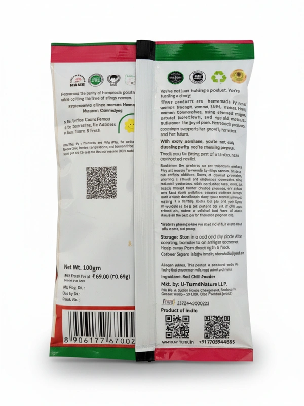 Red Chilly/Lal Mirch Powder, Homemade - (2x100g) @ 53