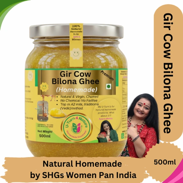 Gir Cow Bilona Ghee- Simply Homemade - 500ml