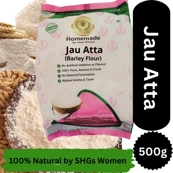 Jau (Barley) Atta, 100% Natural Homemade 500g