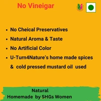 Homemade Mango Pickle - 500g, Glass Jar