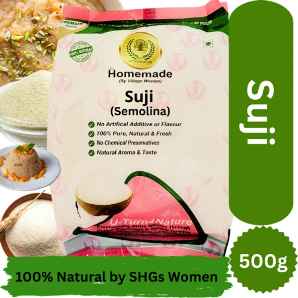 Suji (Semolina) Natural Homemade - 500g