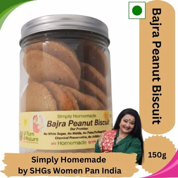 Bajra Peanut Biscuit - 150g