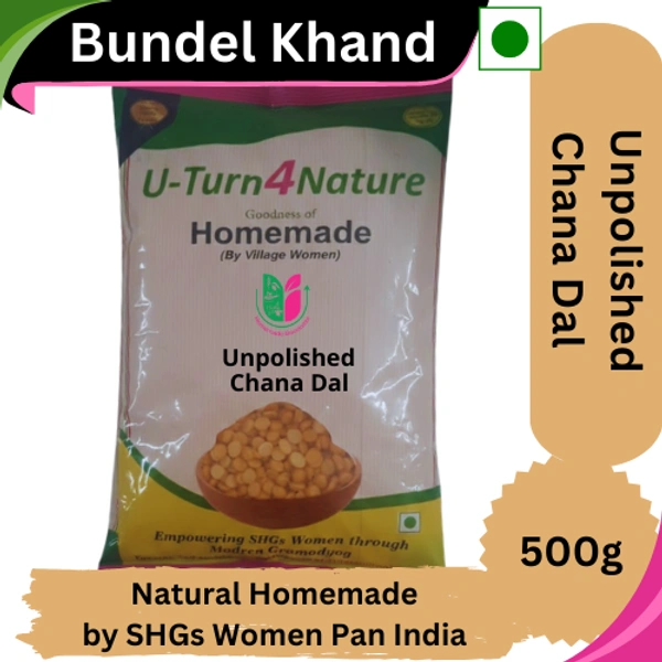 Unpolished Chana Dal (Desi) - 500g