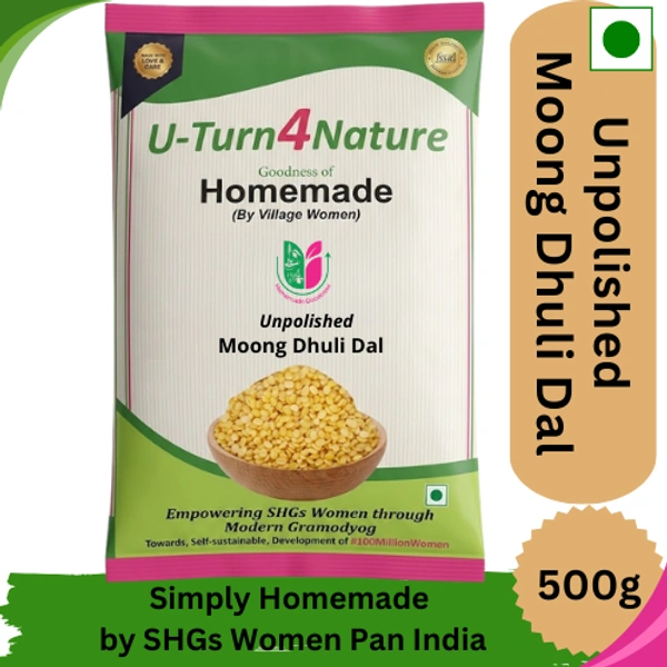 Moong Dhuli Dal, Unpolished Desi Dal - 500g