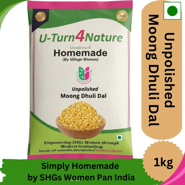 Moong Dhuli Dal, Unpolished Desi Dal - 1kg