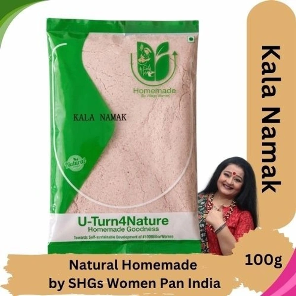Premium Black Salt Powder/Kala Namak- Simply Homemade - 100g