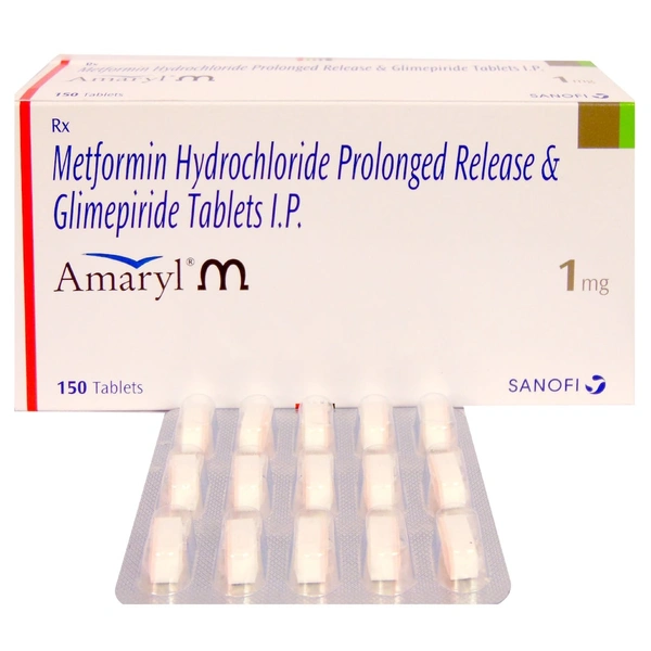 Amaryl M 1 mg Tablet PR
