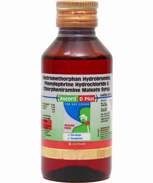 Ascoril D Plus Syrup Sugar Free