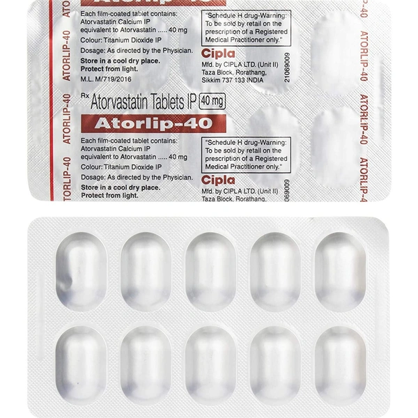 Atorlip  40 Tablet
