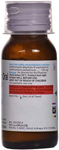 Azee 100mg Dry Syrup