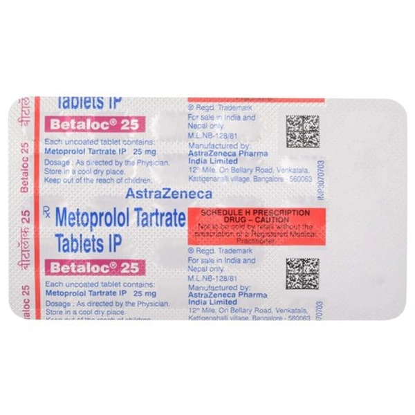 Betaloc 25mg Tablet