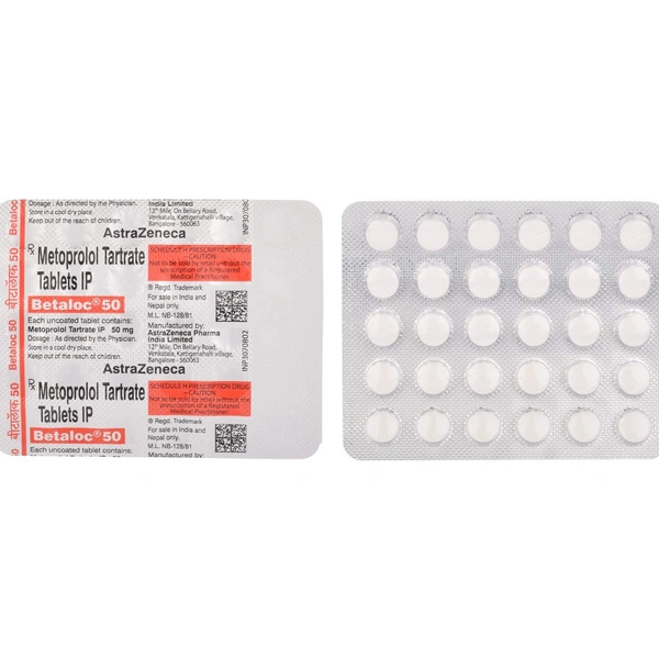 Betaloc 50mg Tablet
