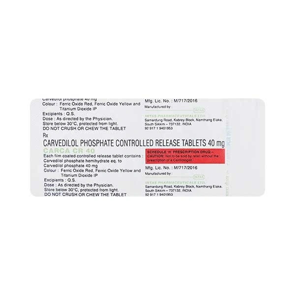Carca CR 40 Tablet