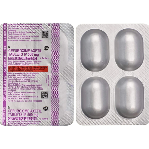 Ceftum 500mg Tablet