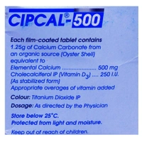 Cipcal 500 Tablet