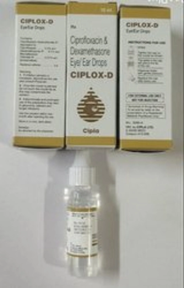 Ciplox D Eye/Ear Drops